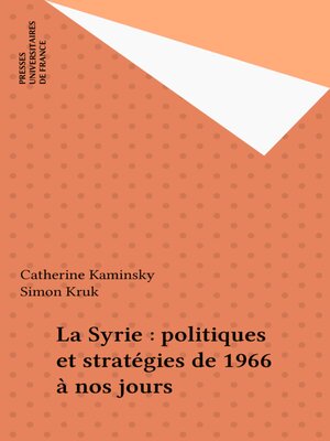 cover image of La Syrie